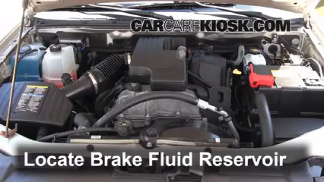 2008 Chevrolet Colorado WT 2.9L 4 Cyl. Standard Cab Pickup (2 Door) Brake Fluid Add Fluid